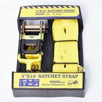 DY Truck Straps ,Package 2 Inch Industrial Transport Tie Down Ratchet Strap