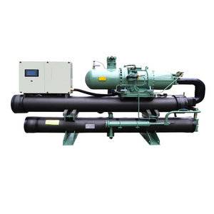 Water strong cooled screw chiller