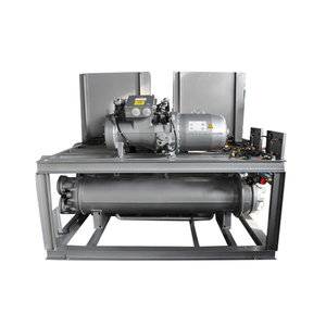 Marine water cooled screw chiller