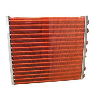 Copper tube copper fin heat exchanger
