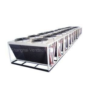 Air fin dry coolers