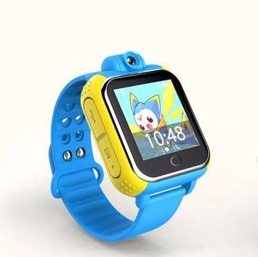 Fashion Color Touch Screen Kids  GPS Tracker Watch with Pedometer
