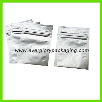 aluminum foil zip lock bag for herbal incense