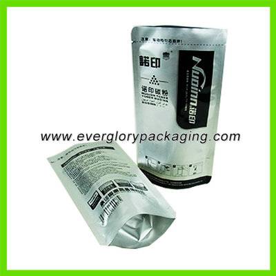stand up aluminum foil pouch for carbon powder