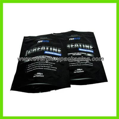 Stand up aluminum foil whey protein powder bag