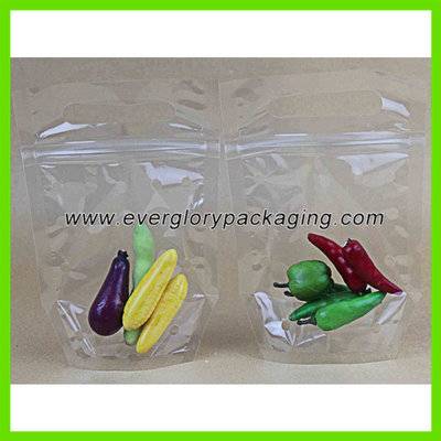 custom printed fresh vegetable packaging bag