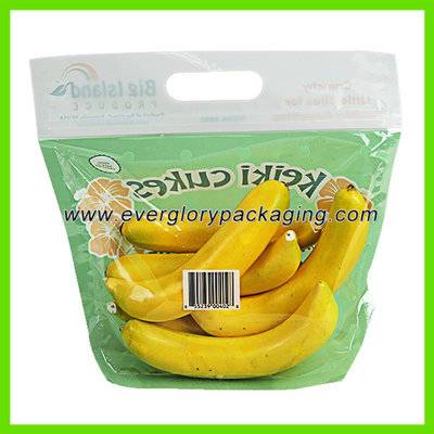 Plastic Stand Up Vented 2LB Mini Cuke Pouch Bag