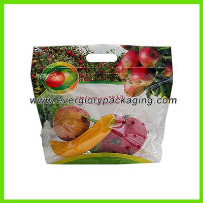 Custom Printed 2LB Organic Apple Pouch Bag