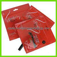 tobacco bag,Hot sale red tobacco bag,Hot sale red tobacco bag with ziplock