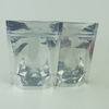 clear stand up foil bag with ziplock
