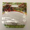 printed plastic cherry packaging bag with slider and ventilation