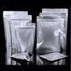 Stand up aluminum foil seeds packaging bag with zipper