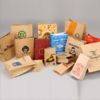 Brown Block Bottom Kraft Paper Bags without handle