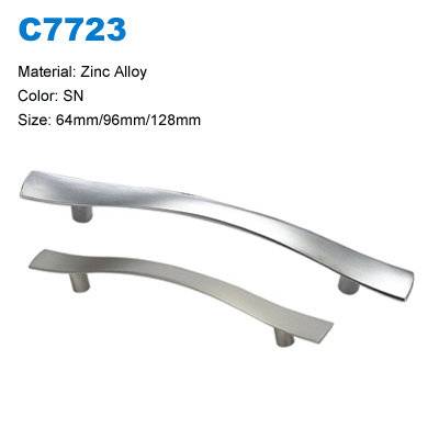 Economico gabinete de mango de zinc manija tira c7723 precio de fabrica de muebles muebles 