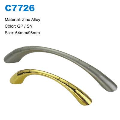 Economic Cabinet Handle Zinc Furniture handle Furniture pull supplier  C7726