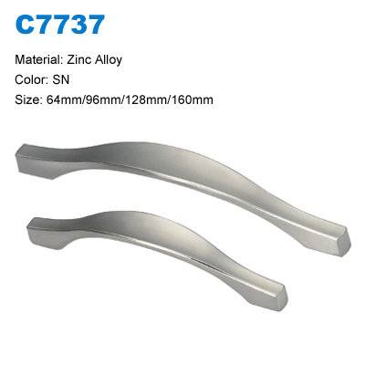 Economic Cabinet Handle Zinc Furniture handle Decorative handle china supplier  C7737