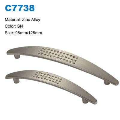 Economic Cabinet Handle Zinc Furniture handle Decorative handle china supplier  C7738