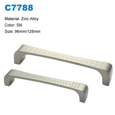 Economic Cabinet Handle Zinc Furniture pull Dresser handle china supplier  C7788