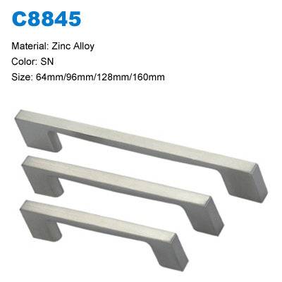 Economic Cabinet Handle Zinc Furniture pull  Decorative handle factory C8845