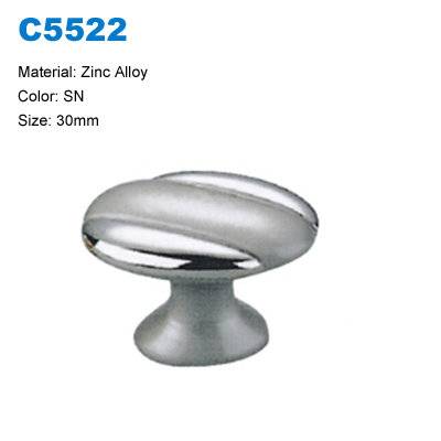 Economic Cabinet Knob Zinc Furniture Handle Dresser Handle china factory C5522