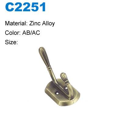 Metal s Hook, pequeña pared Ganchos, pequeño gancho proveedor C2251 