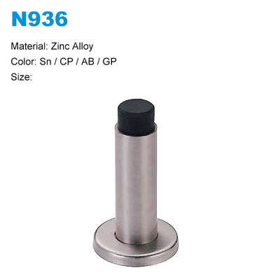 Zinc door stopper magnetic Zamak strong magnetic door stoper factory N936