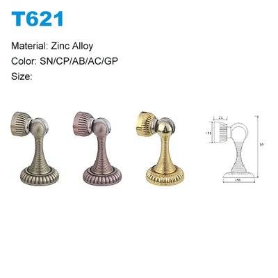 Zinc door stopper Door stopper with strong magnetic door stoper factory T621