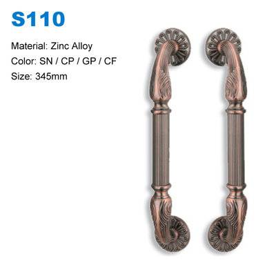 Zinc door pulls handle Wooden door pull modern pull handle Entrance Handle Door handle S110