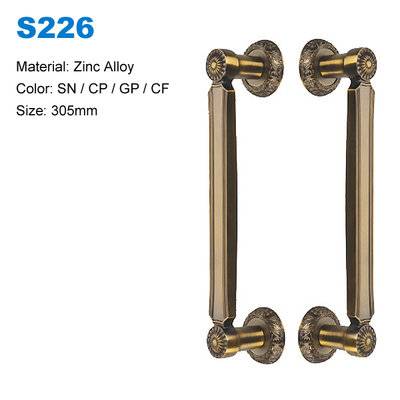Zamak door pulls  rust-proof door pulls Wood door pull  Zinc casting pull handle  Door handle factory S226