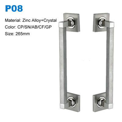 Gym door pull handle zinc alloy  door pull handle  big door handle entrance handlefactory BBDHOME  P08