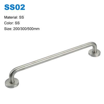 Stainless steel door pull Rust-proof door handle Decorative sus304 pull handle Door knob  SS02
