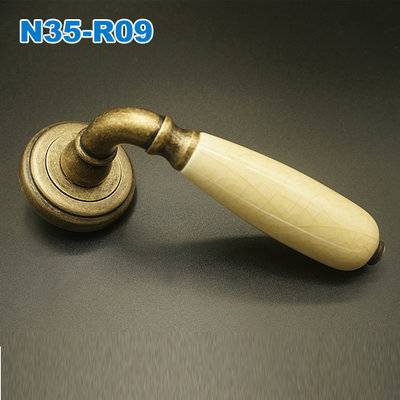 Lever handle/Door handle/mortise lock/rose   handle/аварийное вскрытие замков N35-R09