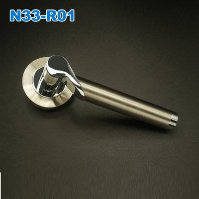 Lever handle/Door handle/mortise lock/rose   handle/аварийное открытие замков  N33-R01