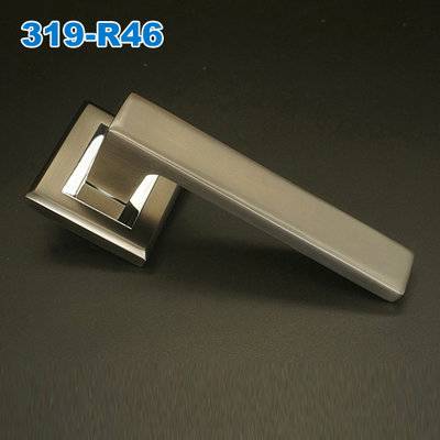 Lever handle/Door handle/mortise lock/rose handle/двери металлические  ручки    319-R46