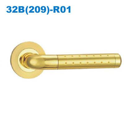 Lever handle/Door handle/mortise lock/crystal handle/замки дверные  23B(209)-R01