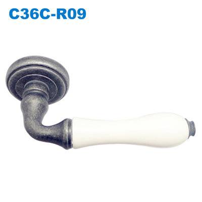 Lever handle/Door handle/mortise lock/ceramic handle/межкомнатные двери C36C-R09