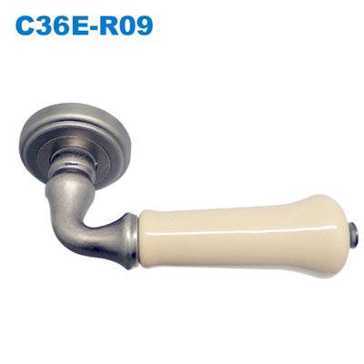 Lever handle/Door handle/mortise lock/crystal handle/межкомнатные двери C36E-R09
