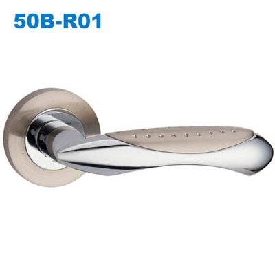 Lever handle/Door handle/mortise lock/entry door hardware/фурнитура для мебели  50B-R01