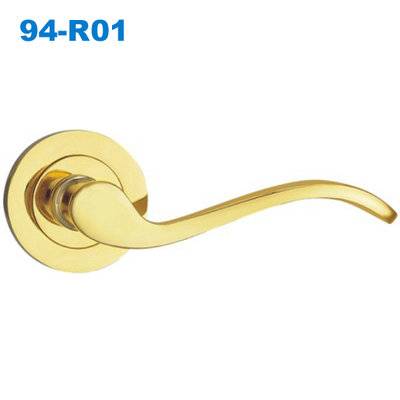 125 Lever handle/Door handle/mortise lock/door pull handles/фурнитура для мебели 94-R01