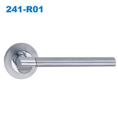 Lever door handle/ Door Handle with Lock/Door handles/Door Hardware/дверные ручки 241-R01