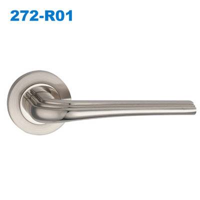 234 lever door handle/ door handle with lock/door handle/Ukraine door handle/замков 272-R01