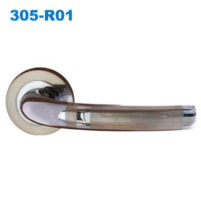 exterior door handle/door handle lock/Klamki na krotkim szyldzie/door levers/замки 305-R01