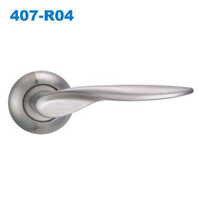 232 door handle/rose handle/rostte handle/door lever/замки дверные 407-R04