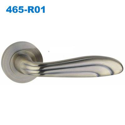 leverdoor handle/door handle with lock/Klamki na krotkim szyldzie/Ukraine door handle/замков 465-R01