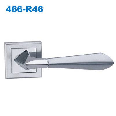 195 door handle/rose handle/rostte handle/door handles manufacturer/дверная фурнитура  ручки 466-R46