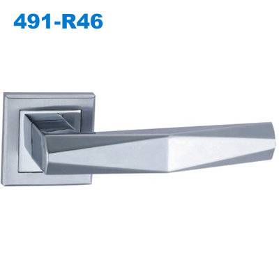 207 exteriordoor handle/door handle lock/Klamki na krotkim szyldzie/door handle/двери  ручки 491-R46