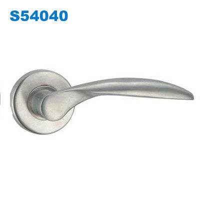 stainless steel exterior door handle/door handle lock/Manillas p/ puertas/Asas de Porta S54040