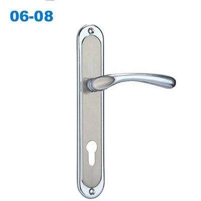 zamak exterior door handle/door handle lock/plate handle/Drzwi /Ручки дверные Sillur 06-08