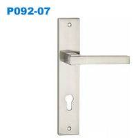 door handle,zinc handle,plate door handle,двери металлические ручки ,Maçanetas em Zamac