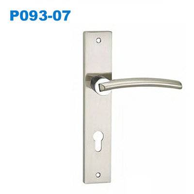 zinc door handle/ plate door handle/door lock/Conjuntos de Entrada/Conjuntos de Interior P093-07